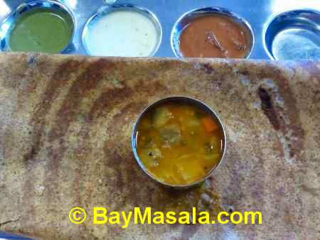 madura sunnyvale mysore plain dosa - Image © BayMasala.com