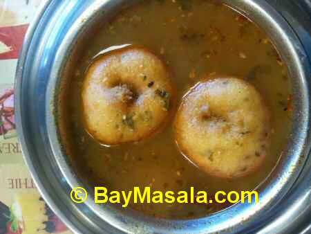 madura sunnyvale rasam vada - Image © BayMasala.com