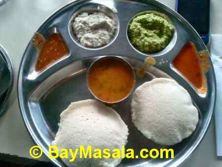 saravanaa bhavan idly   - Image © BayMasala.com