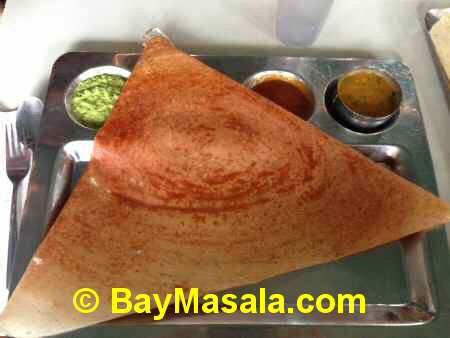 saravanaa bhavan mysore masala dosa   - Image © BayMasala.com